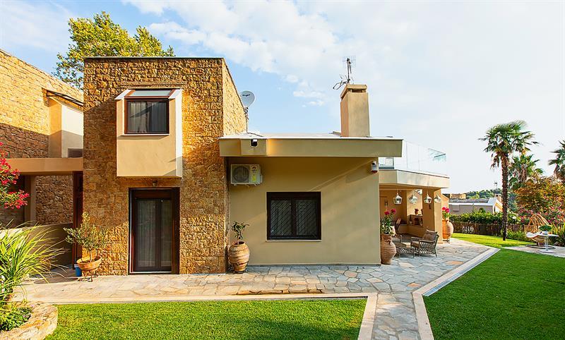 Artemisia Villa With Outdoor Hot Tub, Sani Luxury Villas Collection Bagian luar foto