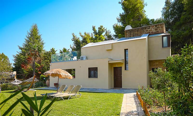 Artemisia Villa With Outdoor Hot Tub, Sani Luxury Villas Collection Bagian luar foto